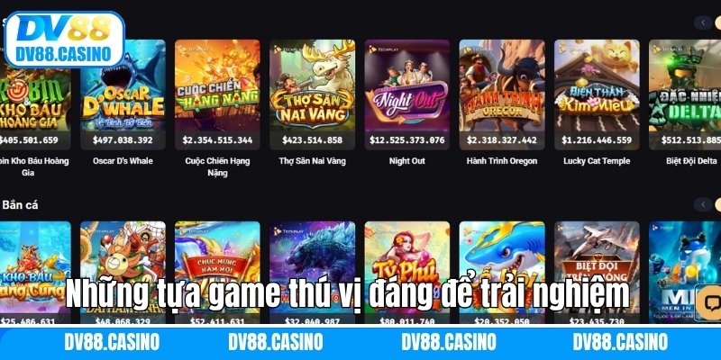 Cổng Game DV88 - Địa Điểm Trải Nghiệm Giải Trí Đỉnh Cao 3 Những tựa game thú vị đáng để trải nghiệm tại cổng game