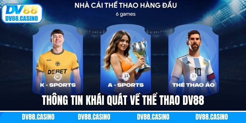 Thể Thao Dv88 - Trải Nghiệm Cá Cược Sport Không Giới Hạn 1 Thông tin khái quát về thể thao Dv88